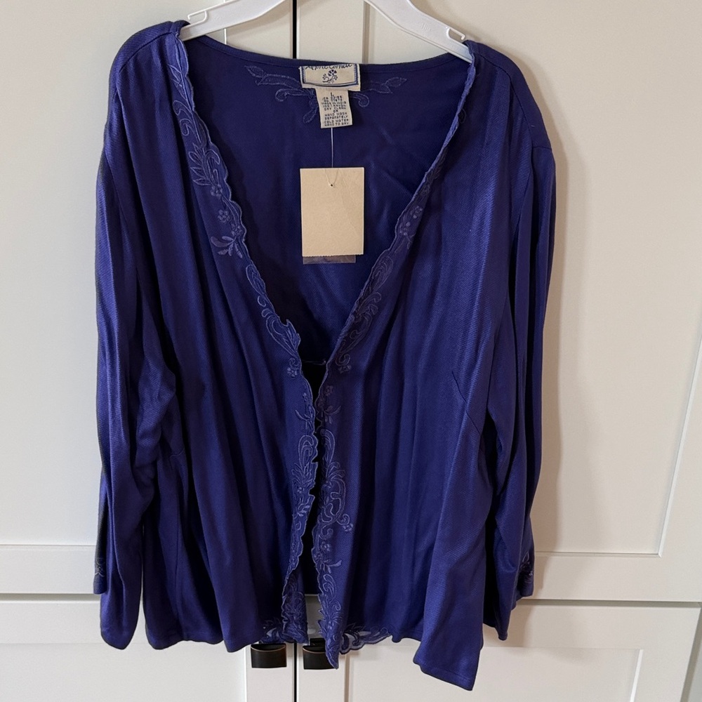 NWT April Cornell twin set, Sleeveless Top and 3/4 sleeve top - Picture 3 of 10